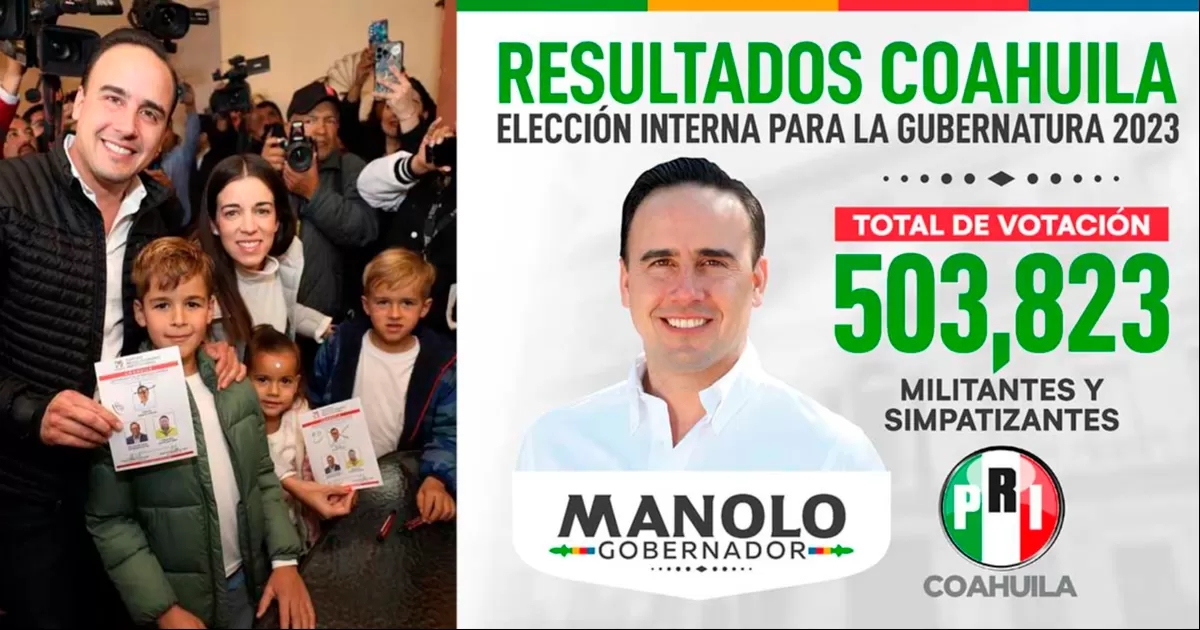 “Va por el presente y futuro de Coahuila, de lo más valioso que tenemos, nuestras familias” señaló Manolo Jiménez.