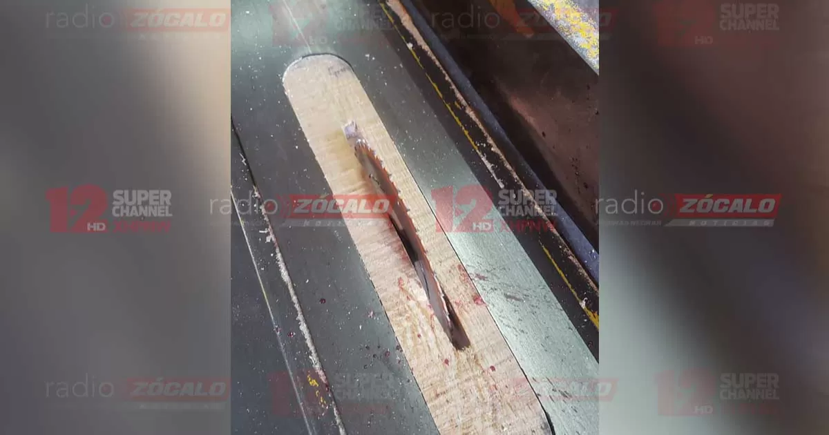 Se amputa los dedos con motosierra en Allende