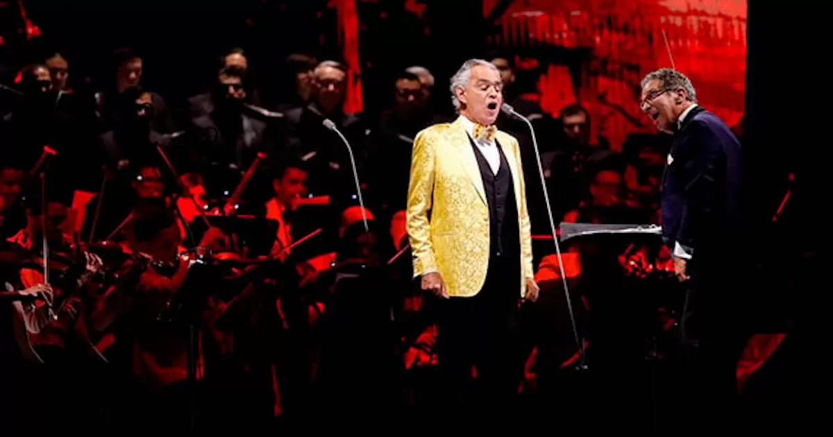 La Compañía de Ópera de Saltillo brilló junto al italiano Andrea Bocelli ante cerca de 5 mil asistentes a los dos concierto realizados