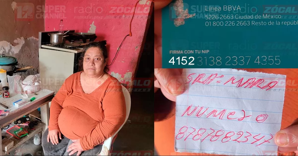 Quien guste apoyar con dinero puede transferir a la cuenta BBVA Bancomer 4152 3138 2337 4355 o contactarse con la persona al número 878 788 2347 para cualquier otra ayuda.