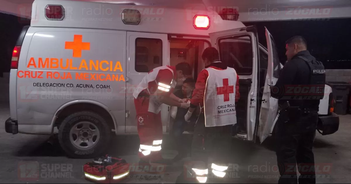 Desconocidos agreden con arma blanca a joven de 27 años en Acuña