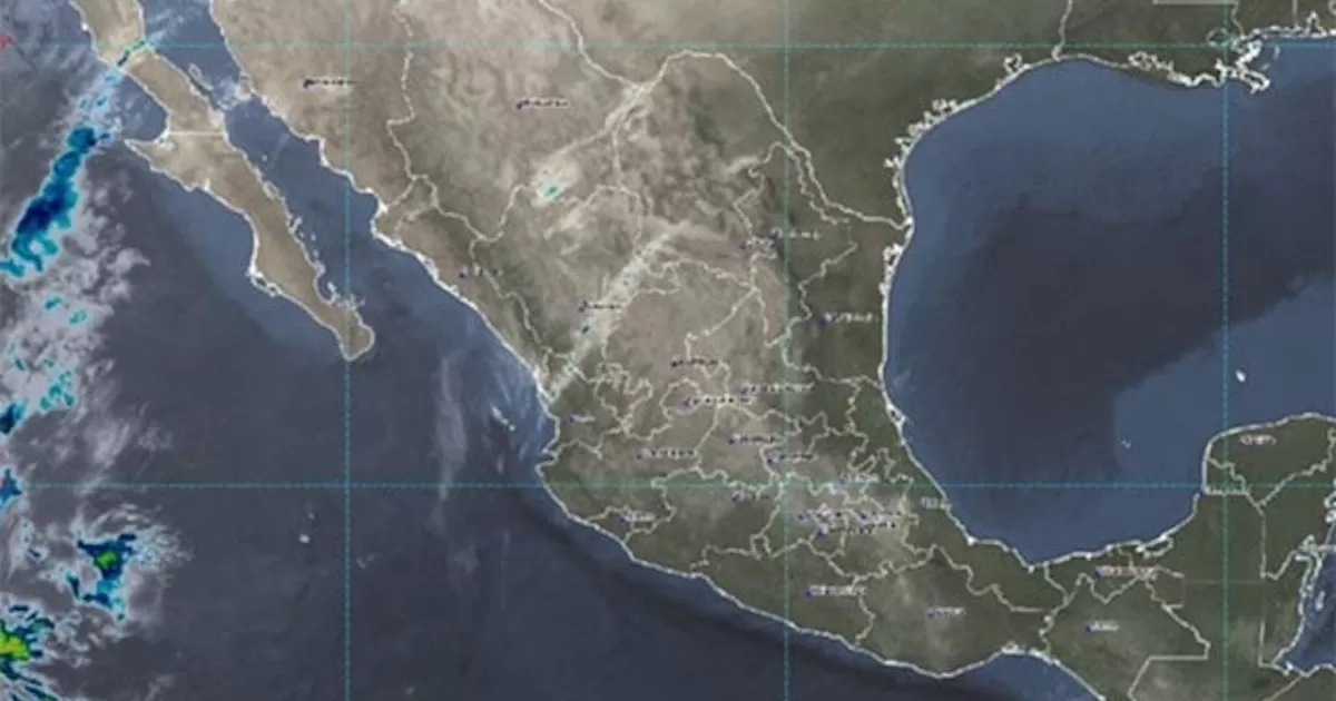 Para hoy se prevé la aproximación de un nuevo frente frío en el Noroeste y Norte del País
