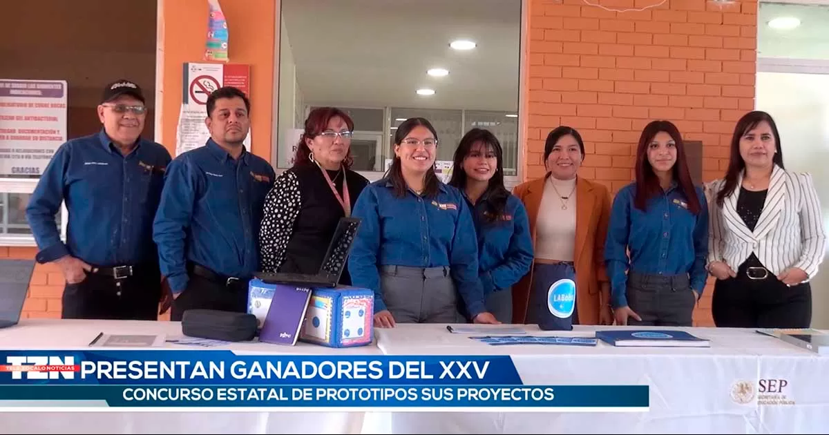 Expone CBTis 34 prototipos que le dieron el pase a concurso nacional