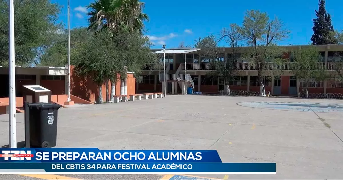 Se prepara CBTis 34 para festival académico