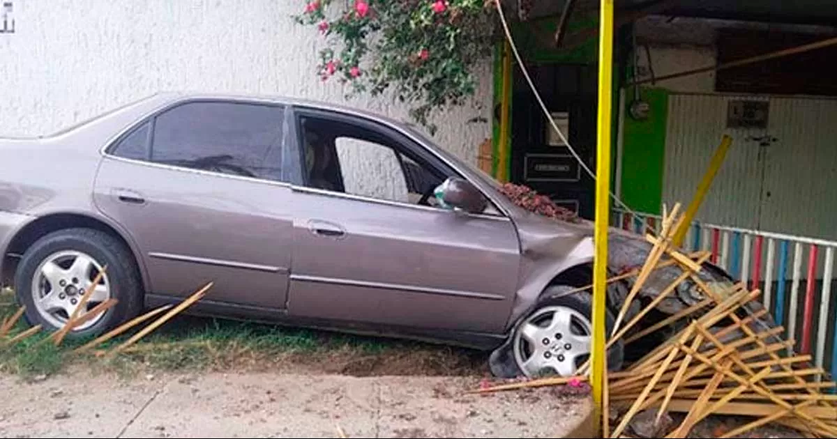 Motociclista intenta evitar choque, pero resultó peor; arrolla a seis personas en Guadalajara