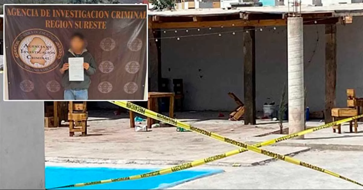 El joven fue detenido al exterior del Centro de Operaciones Especiales, donde fue internado al ser sorprendido en posesión de narcóticos