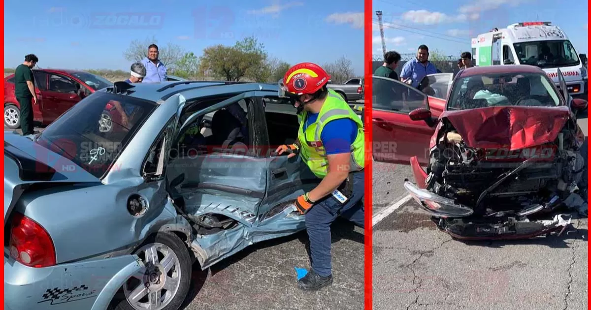 La presunta causante del choque se hizo cargo de los daños causados al automóvil afectado, así como de los gastos médicos.