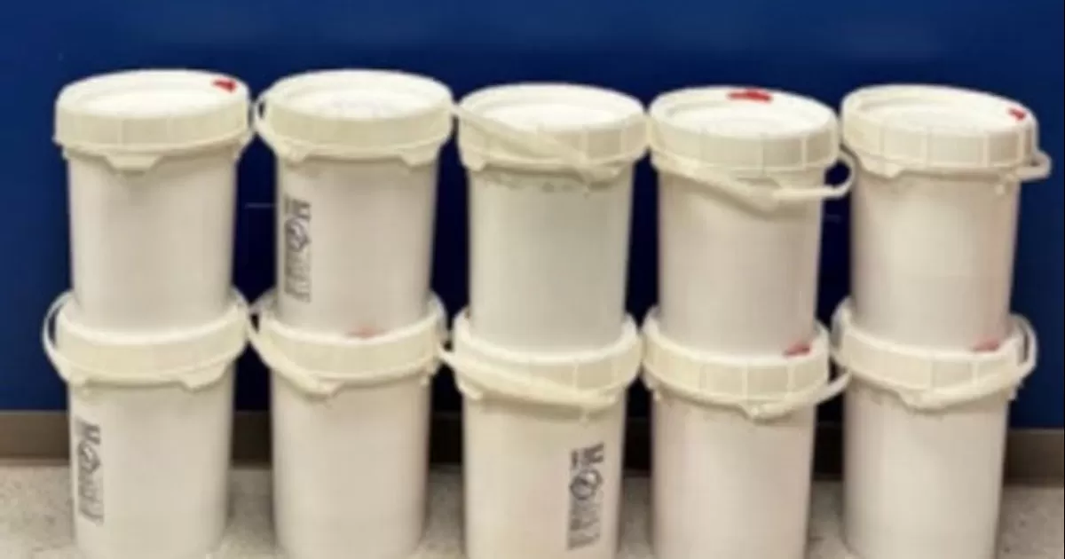 Hay un ciudadano mexicano detenido por Seguridad Nacional con 126 kilos de la droga sintética