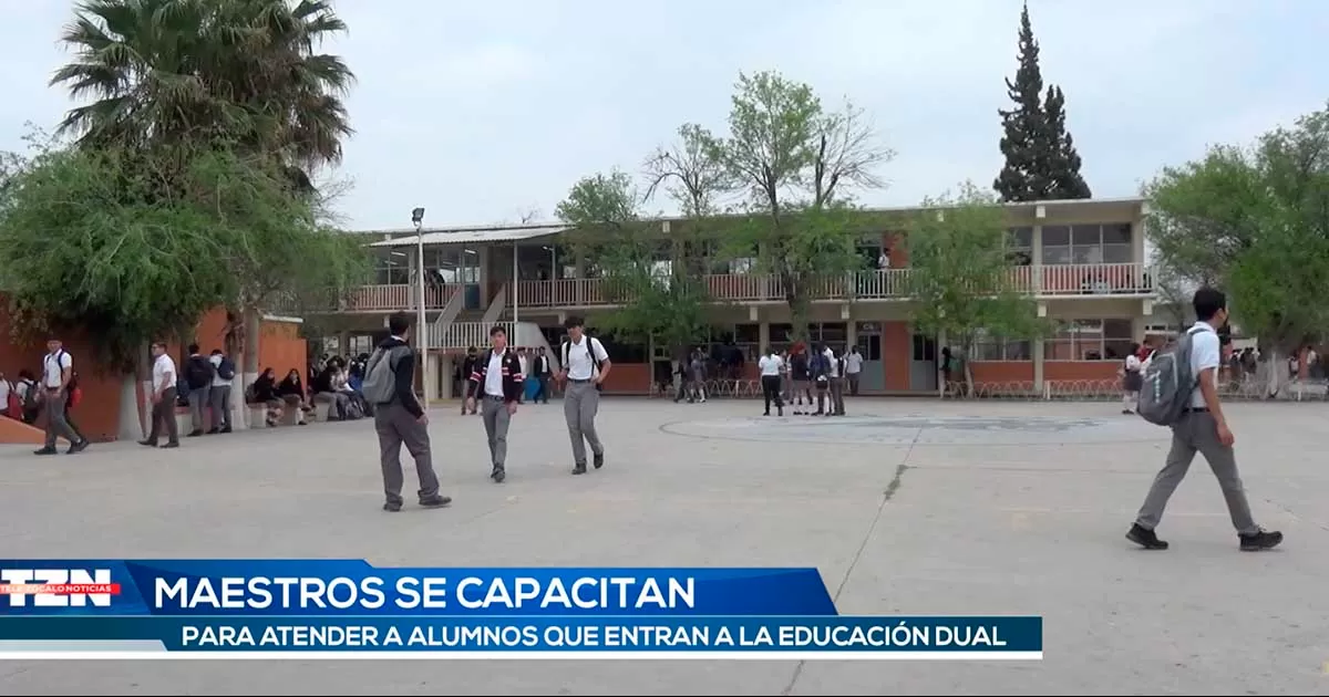 Maestros de  tres CBTis participaron en el programa de Educación Dual, donde fueron capacitados para atender y preparar a alumnos de quinto y sexto semestre