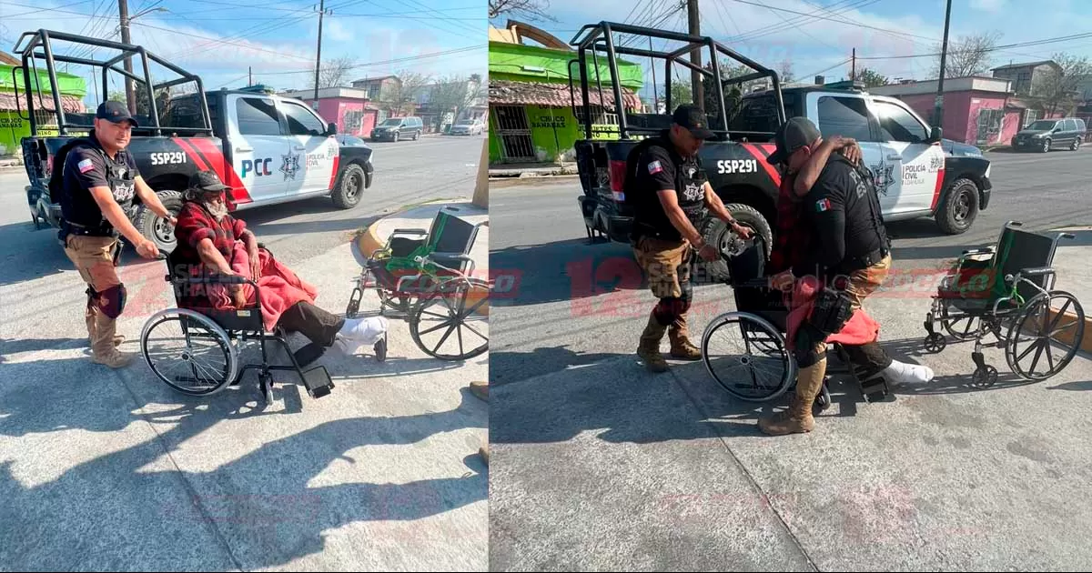 Don Fernando es un hombre en condición de calle que constantemente batallaba para su movilidad, pues su antigua silla de ruedas ya no le funcionaban los frenos, ni tenía donde apoyar los pies