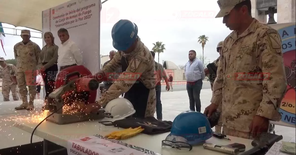 El módulo estará ubicado en la explanada de la presidencia municipal, donde los interesados podrán llevar su arma o munición y, según las condiciones así como el calibre, se determinará la cantidad de dinero que recibirán.