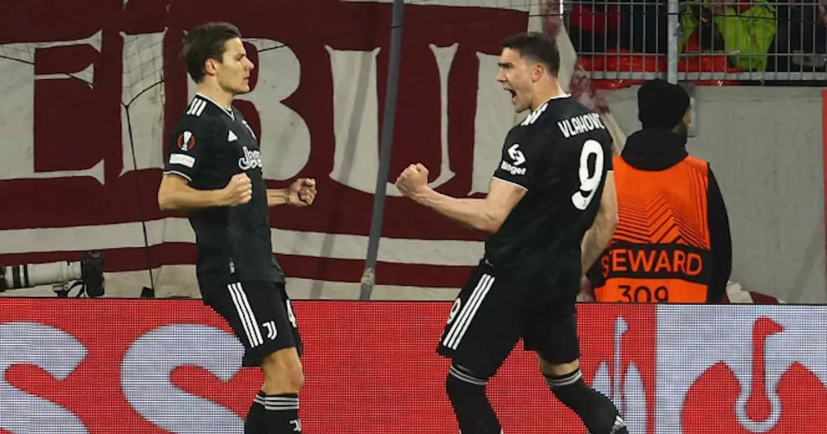 Juventus avanza en Europa League sin recibir gol