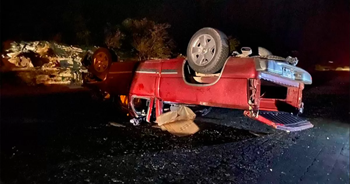 En el lugar del accidente trabajaron elementos de la Guardia Nacional y de la Fiscalía.