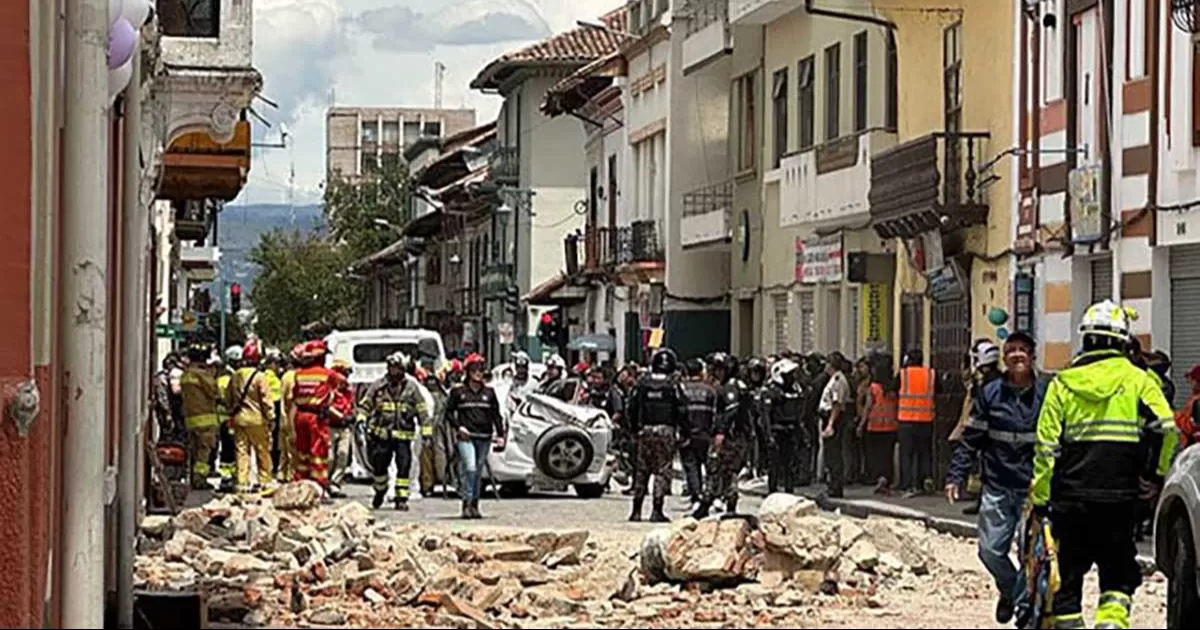 Sismo de 6.5 en Ecuador deja al menos 15 muertos; uno se registró en Perú