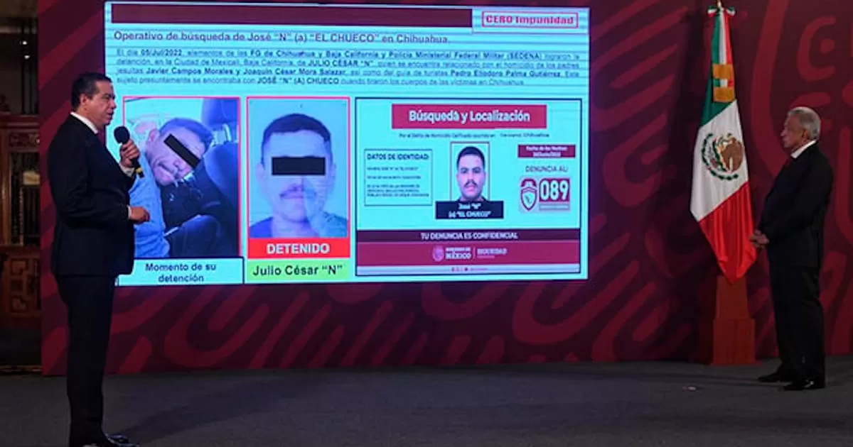 López Obrador confirmó que exámenes forenses confirmaron que el cuerpo localizado en Sinaloa sí es el de José Noriel Portillo, ‘El Chueco’