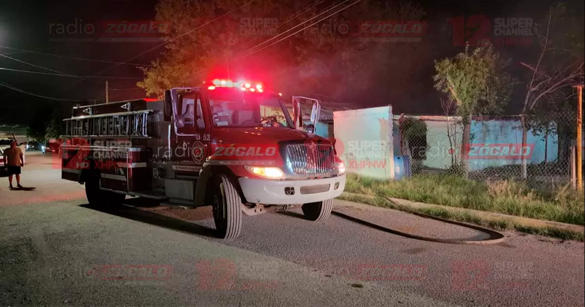 Pirómano prende fuego a su casa en la colonia Presidentes
