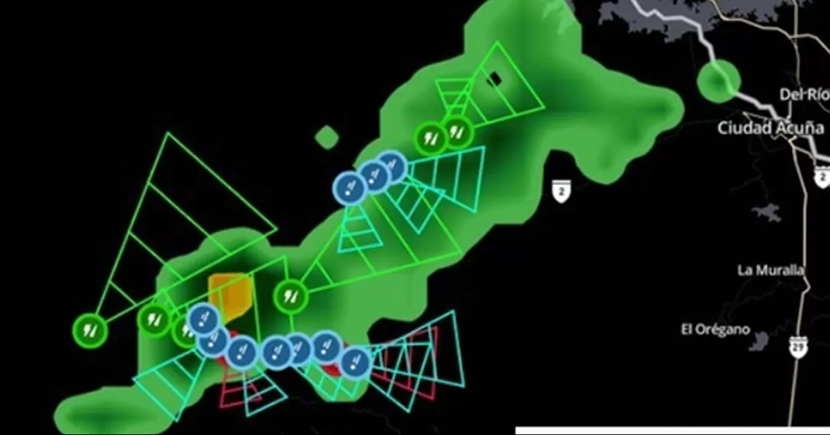 Autoridades del Servicio Meteorológico Nacional pronosticaron par esta noche y madrugada, la llegada del Frente Frío 45.