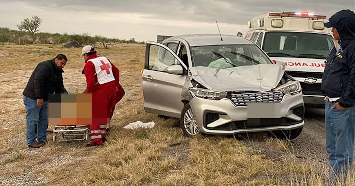 Autoridades policiacas tomaron conocimiento de este accidente registrado la mañana del día de hoy en la autopista Premier