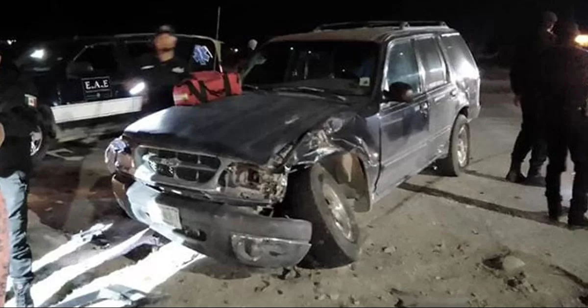 Tomó conocimiento el departamento de Tránsito Municipal en los últimos minutos de este domingo.