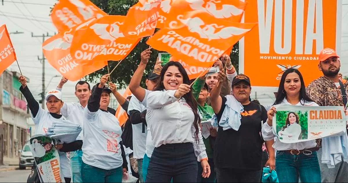 La candidata de Movimiento Ciudadano fue a la colonia Ampliación Acoros, donde presentó sus mejores propuestas a los vecinos del sector