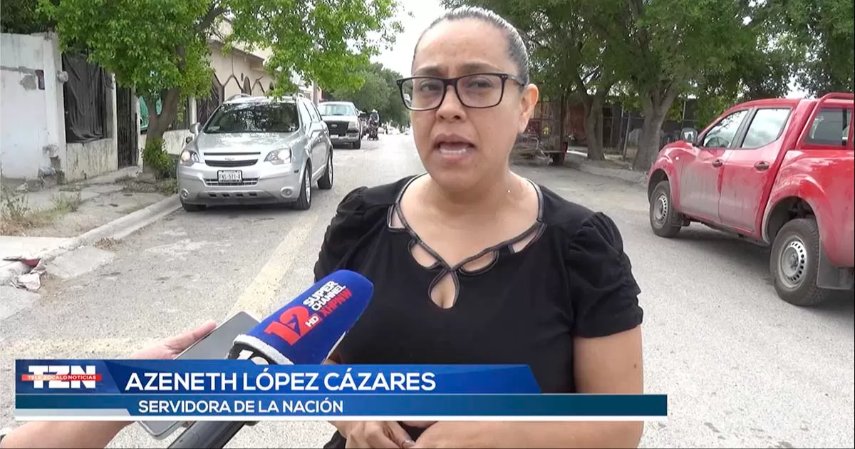 La Servidora de la Nación Azeneth López dijo que se les citó en el domicilio para evitar que tuvieran que subir las escaleras de las oficinas ubicadas en el edificio del Puente Internacional.