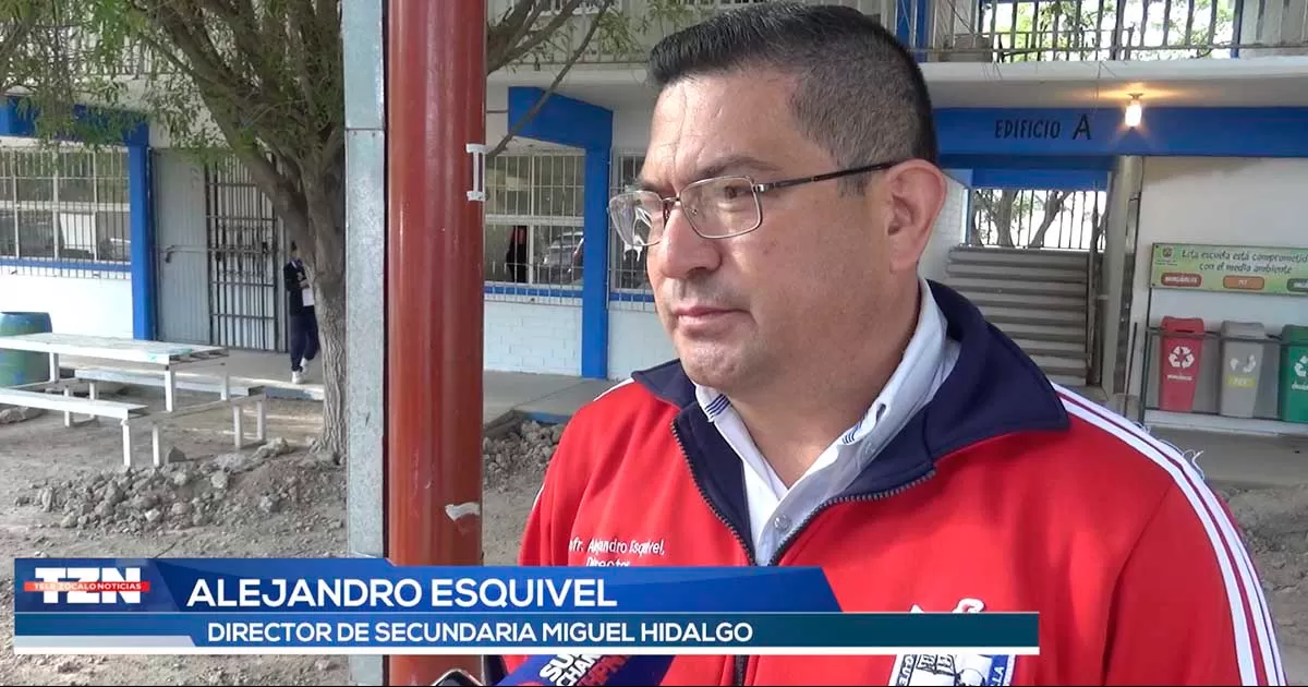 Envía la SEP baños portátiles a la secundaria Miguel Hidalgo para mantener clases