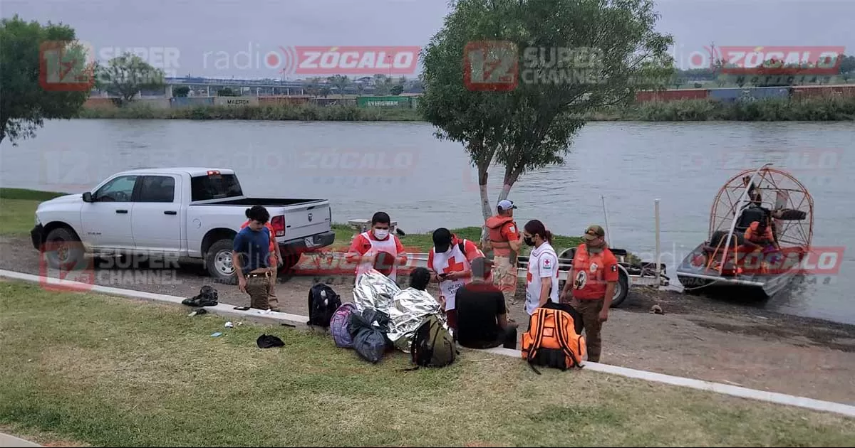 Salva Grupo Beta a mujer embarazada y tres menores no acompañados