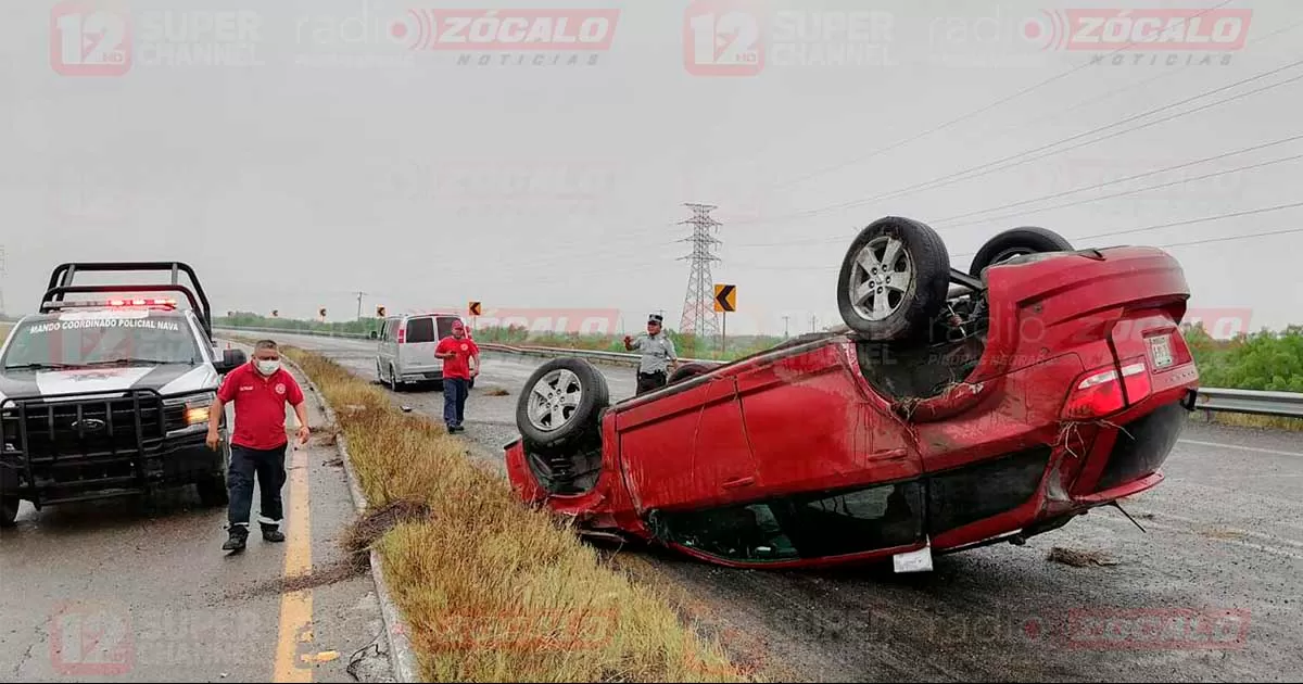 Distracción al volante deja un lesionado en la 57