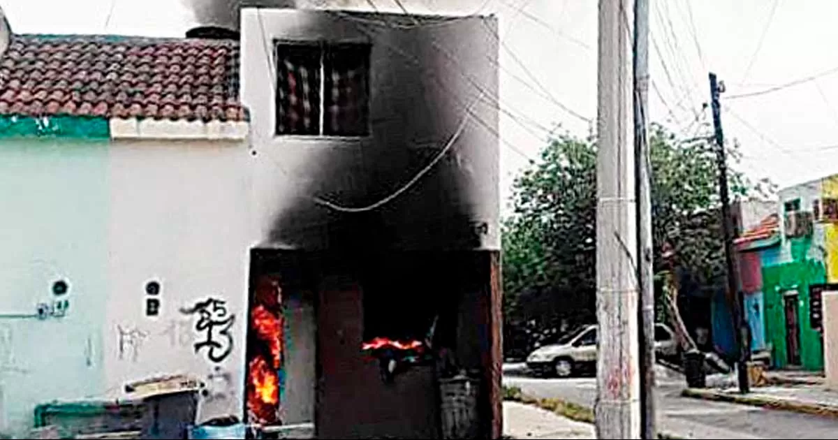 Arde vivienda con colilla de cigarro en Frontera, Coahuila