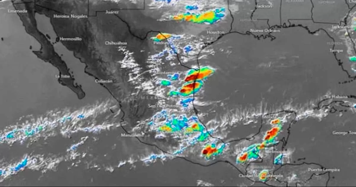 Alertan por persistencia de lluvias en la mitad del país por frente frío 50