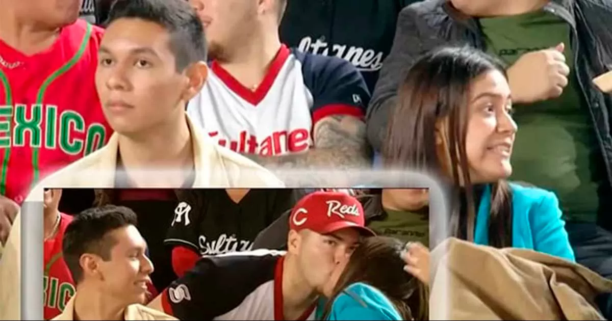 VIDEO: Mujer rechaza a acompañante en ‘Kiss cam’ en juego de Sultanes y besa a OTRO hombre