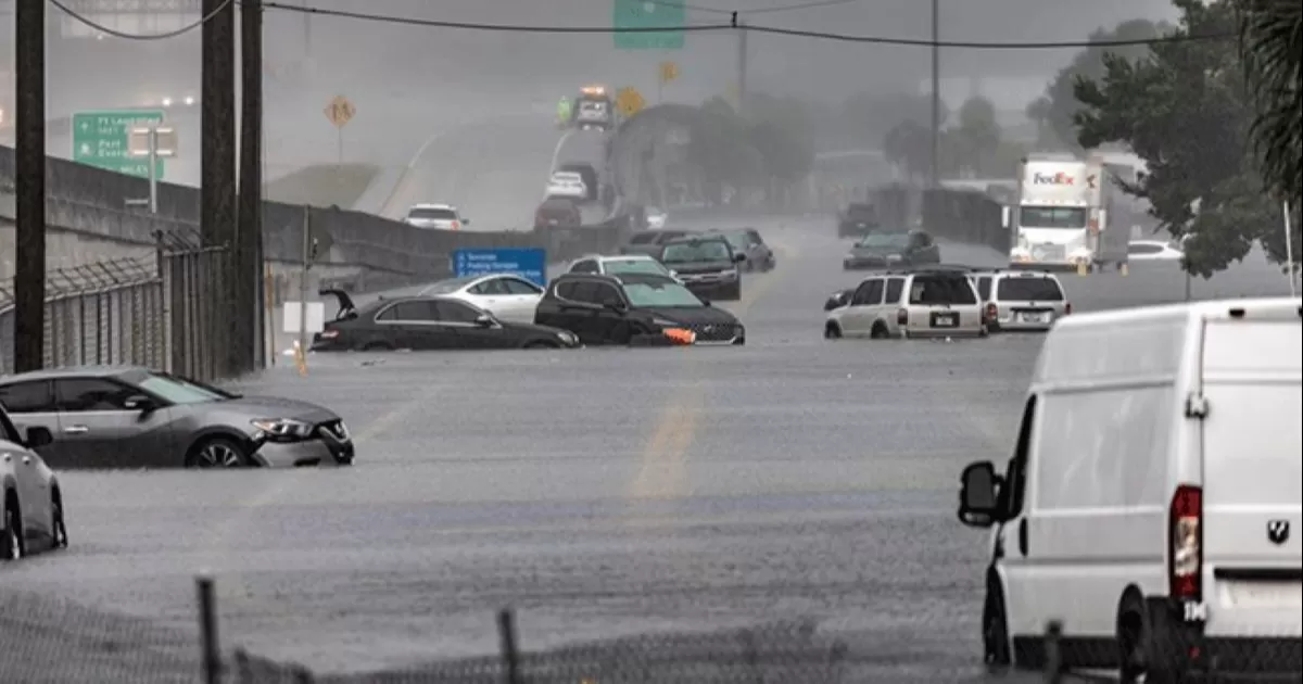 La mayor parte de Florida ha recibido fuertes lluvias y granizadas en los últimos días.