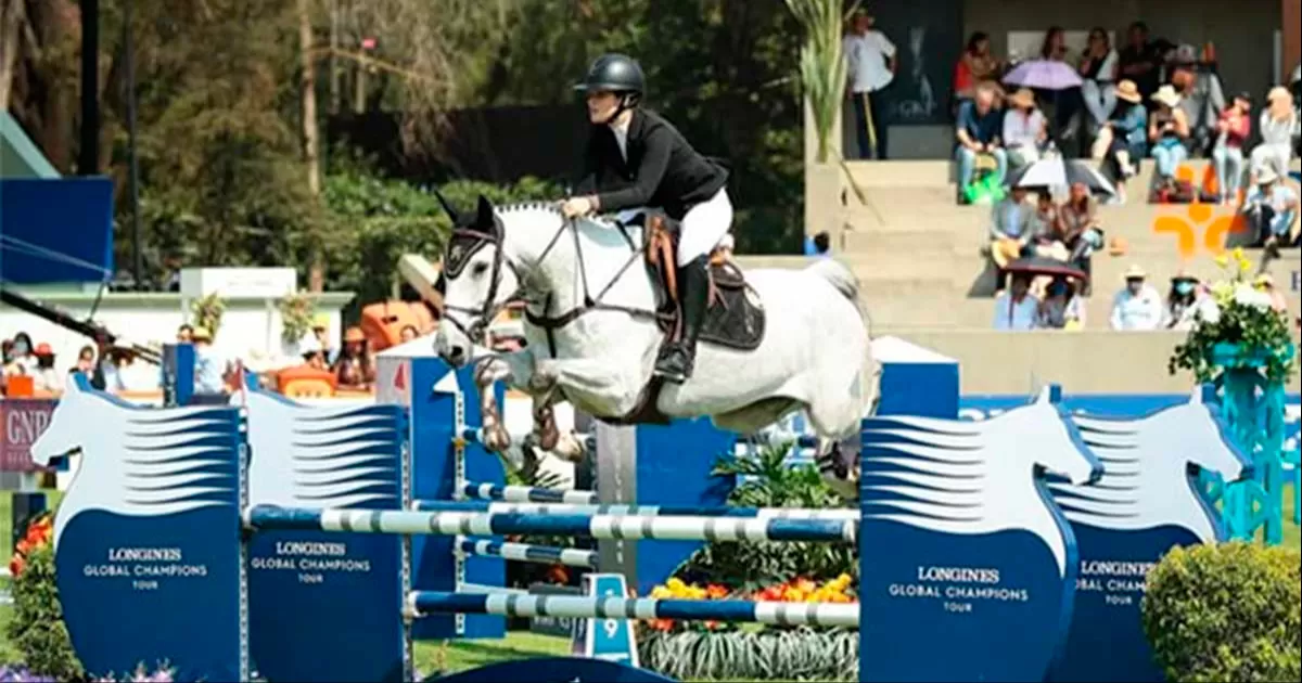 Hija del Canelo, el nuevo talento de la equitación en México