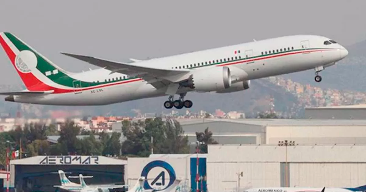 Se despide de México avión presidencial; despega a EU tras ser vendido a Tayikistán