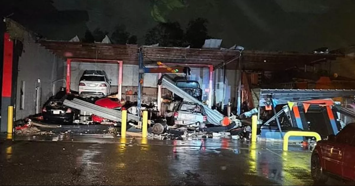 Tormenta deja severos daños en McAllen Texas