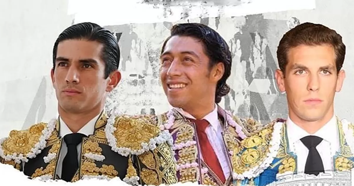 Ernesto Javier “Calita”, Sergio Flores y Ginés Marín; con toros de Santa Fe del Campo