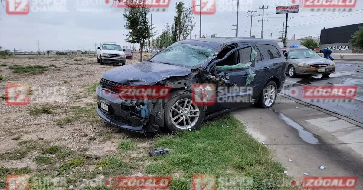 A pesar de lo aparatoso del accidente no se registraron personas lesionadas, solo daños materiales.