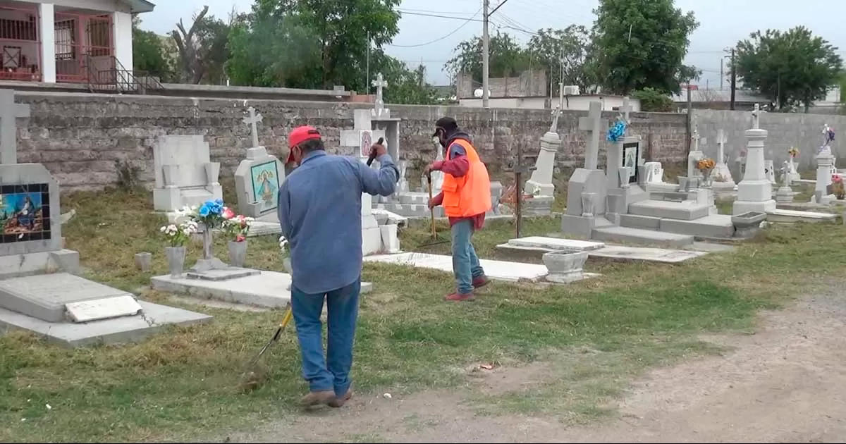 Esperan aumento de visitantes al panteón municipal este fin de semana por el Día de las Madres