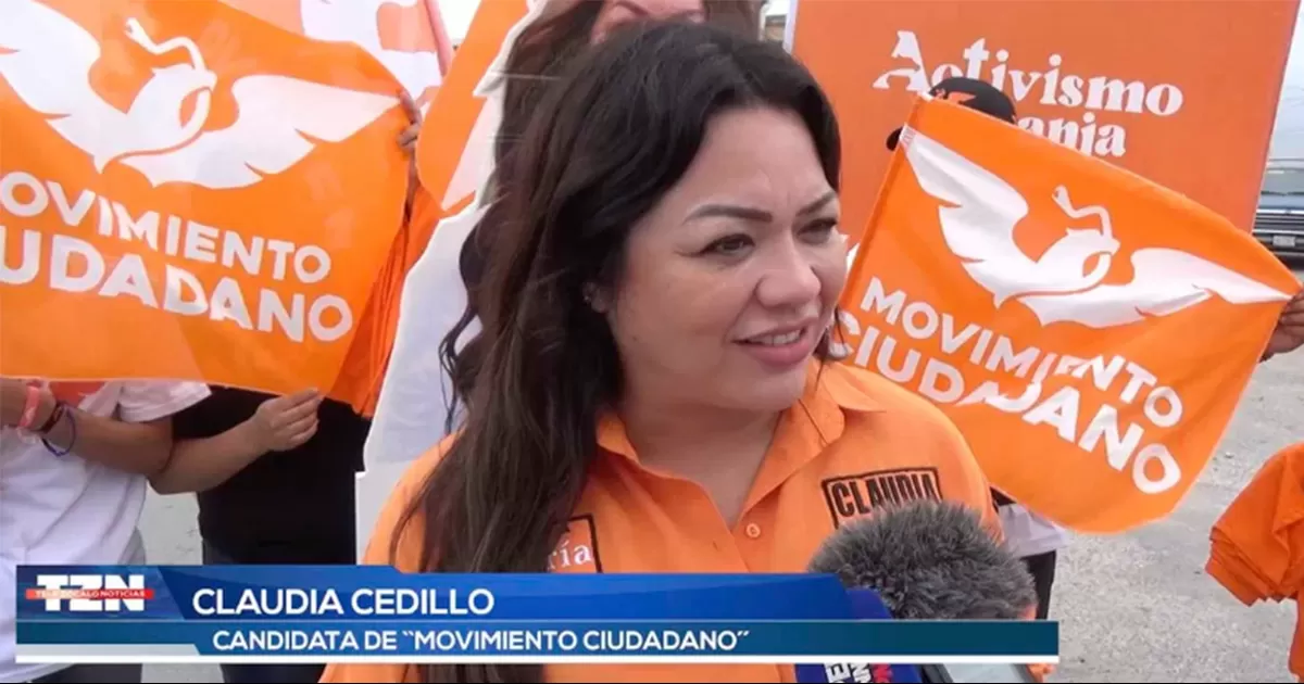Me siento cada vez más aceptada por la ciudadania afirma Claudia Cedillo; encuesta me ubica en segundo lugar