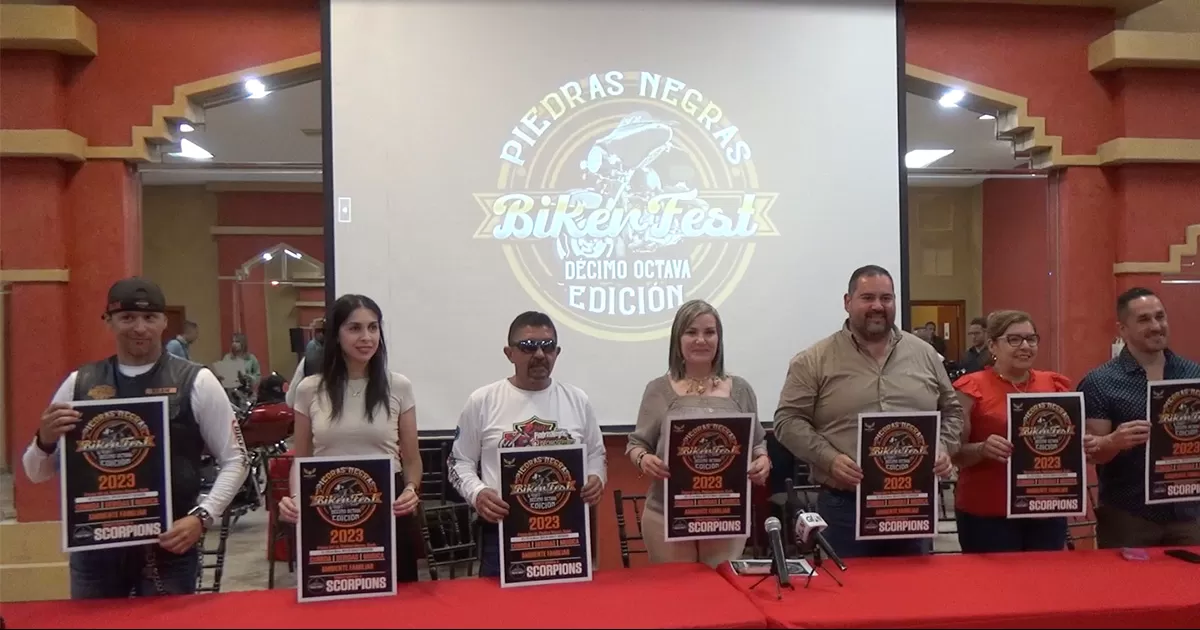 Anuncian décima octava edición del Biker Fest 2023; será el 19 y 20 de mayo