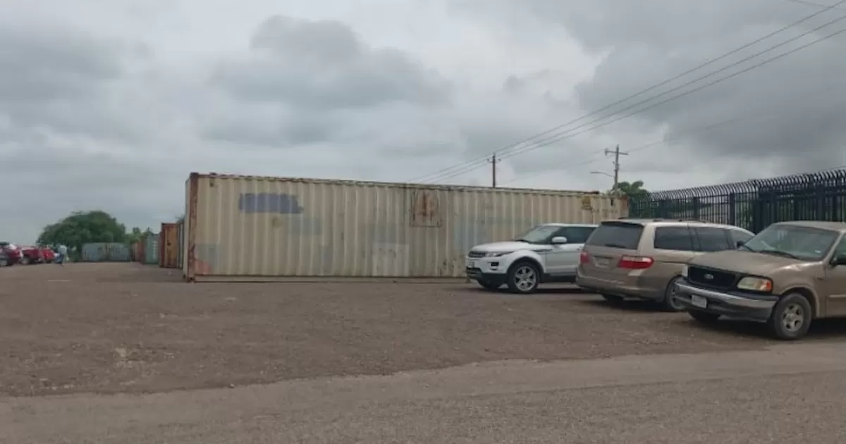 Los contenedores se retiraron por seguridad ante las tormentas pronosticadas.