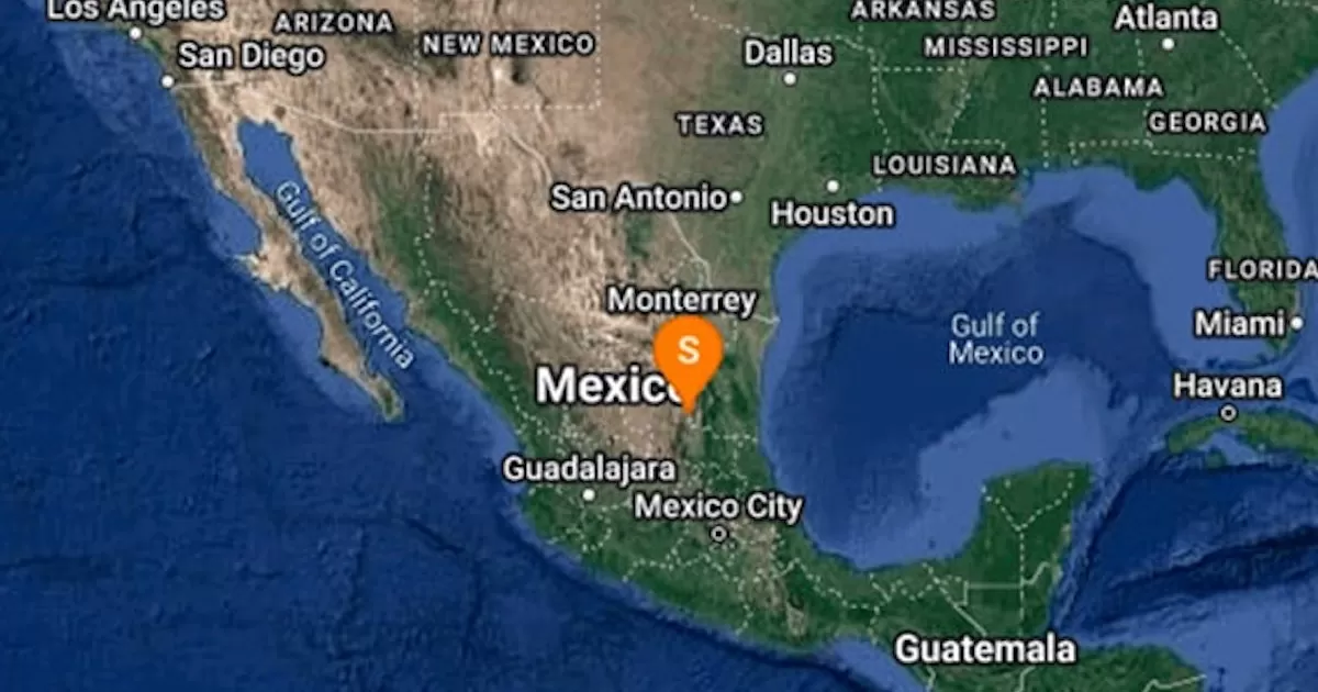 Al menos cuatros sismos sacudieron el Altiplano y la Zona Centro de San Luis Potosí