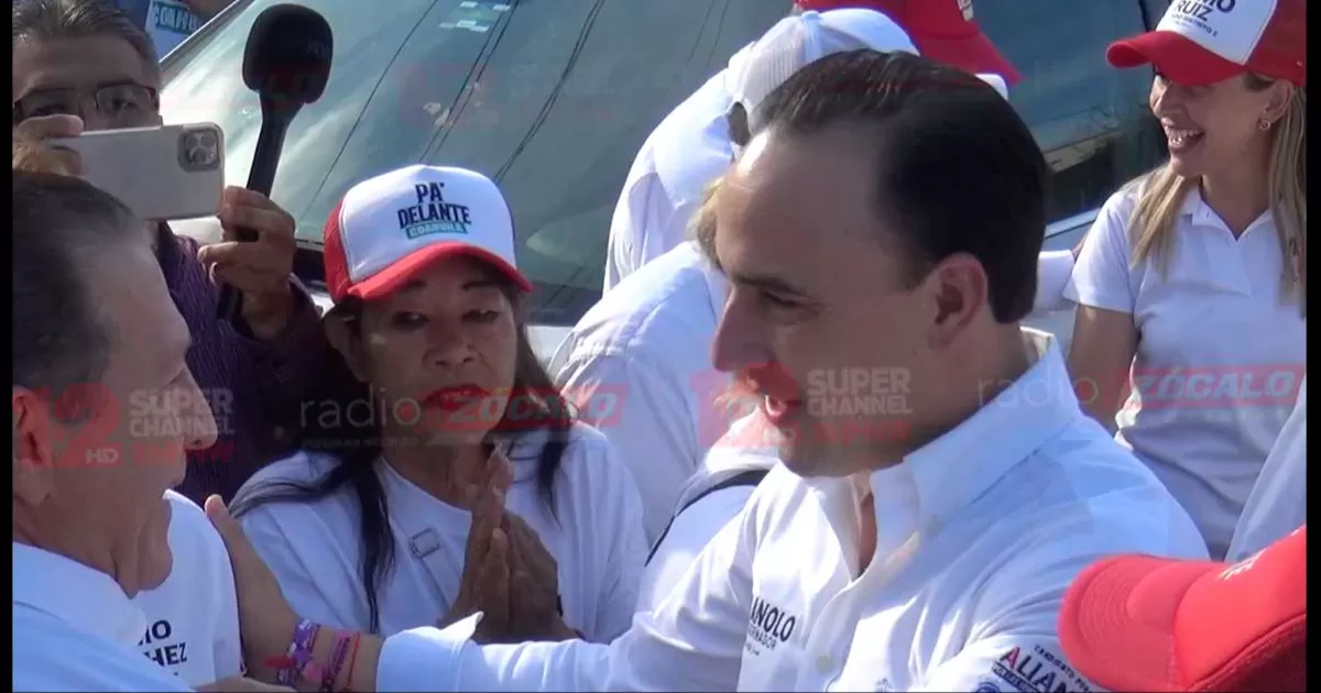 Guerra sucia de adversarios no me afecta, asegura Manolo Jiménez