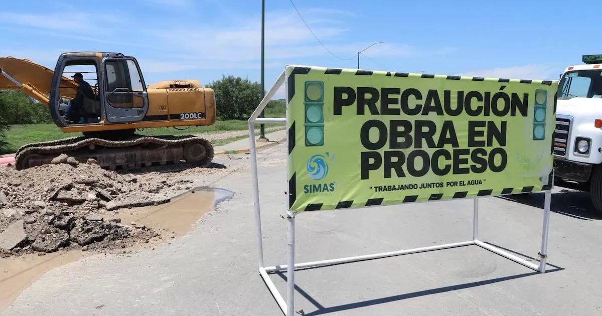 Suspende SIMAS suministro de agua potable en colonia Presidentes 1, 2, 3 y 4