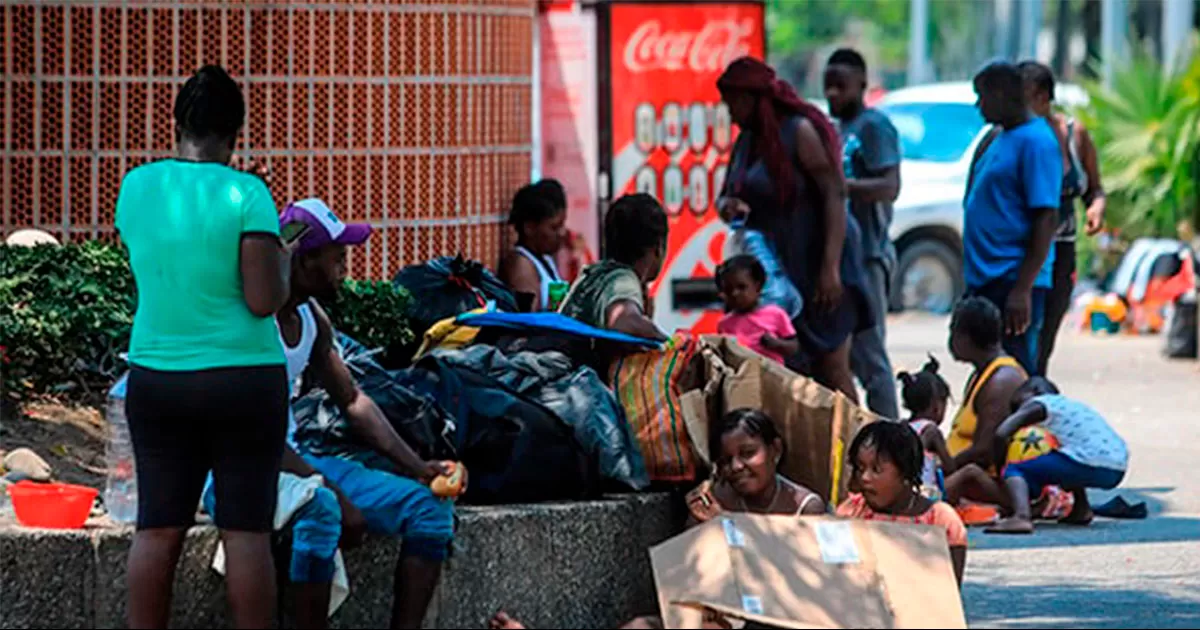 Los migrantes haitianos fueron abandonados a la deriva desde hace una semana en la ciudad de Acapulco, confirmó el INM