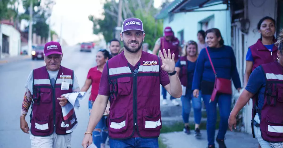 El candidato morenista presentó su estrategia con la que busca contrarrestar una posible compra de votos a cambio de despensas o dinero.