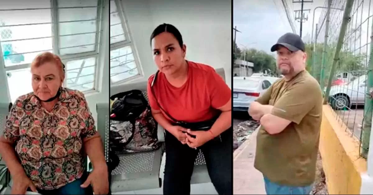 Hombres, mujeres y niños enfermos esperan por horas transporte para regresar a casa