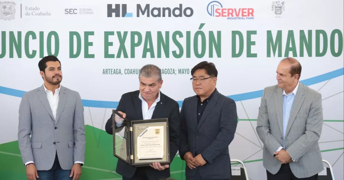 Invierte HL Mando 185.3 millones de dólares en expansión de sus operaciones: MARS