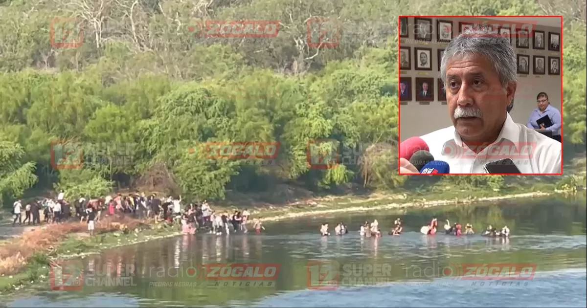 El secretario del Ayuntamiento José Hermelo Castillón apuntó que, tan solo el martes, se reportaron grupos de entre 40 y 50 migrantes caminando sobre la carretera federal 57, a la altura de Río Escondido.