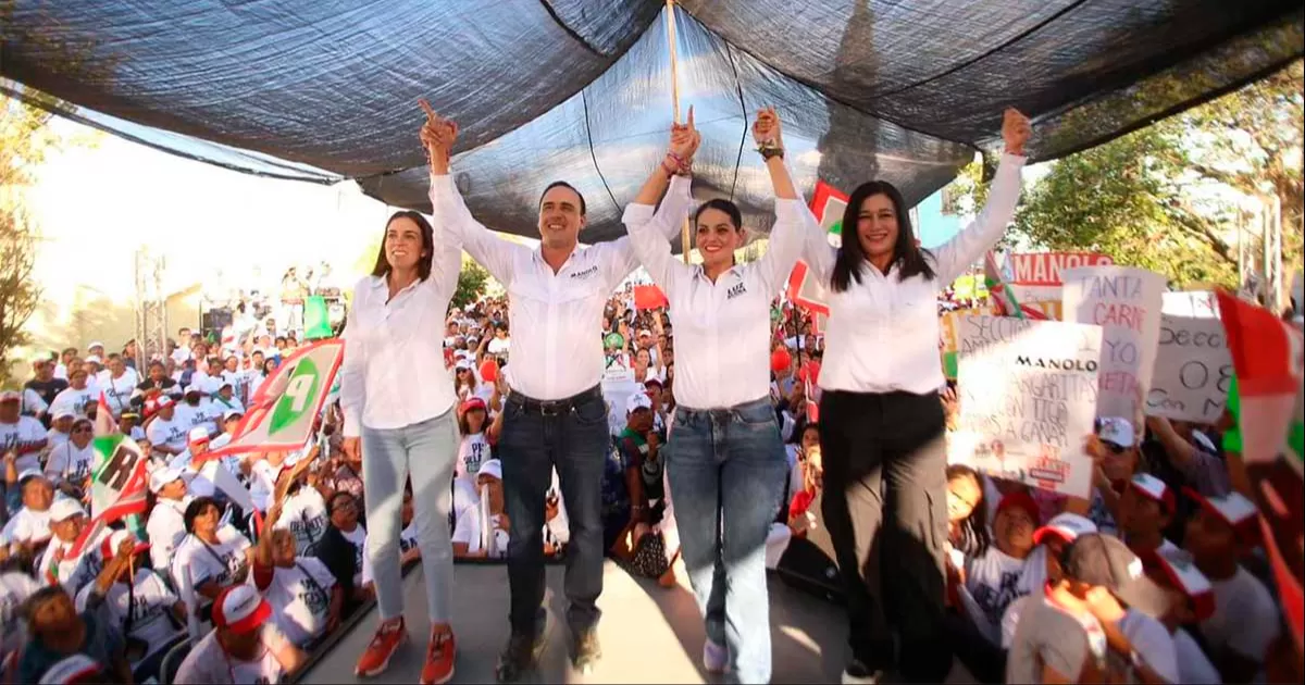 Junto a su compañera de fórmula Rocío Ramos visitó a más de 30 mil ciudadanos para presentar sus propuestas.